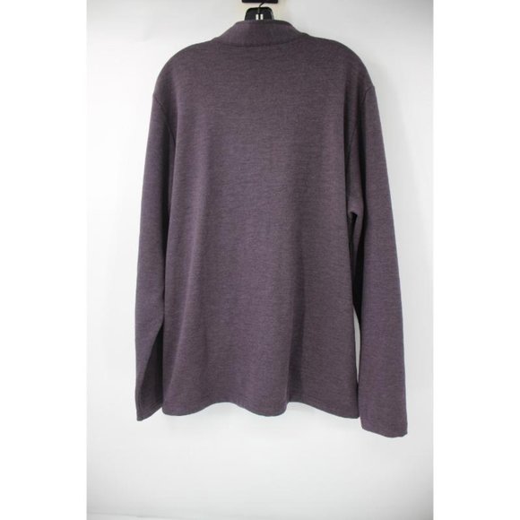 TRAVIS MATHEW Jacket Mens XL Heather Nightshade Regular Fit You Told My Wifi - Picture 9 of 12